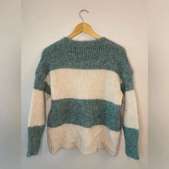 Lost In Lunar Kennedy Striped Fuzzy Knit Sweater - Picture 5 of 8